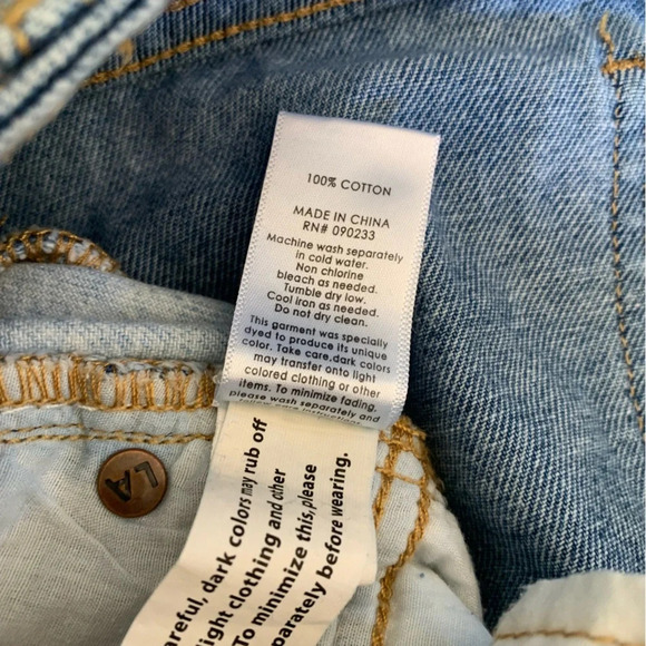 Pacsun mom jean, two tone denim - Picture 9 of 11